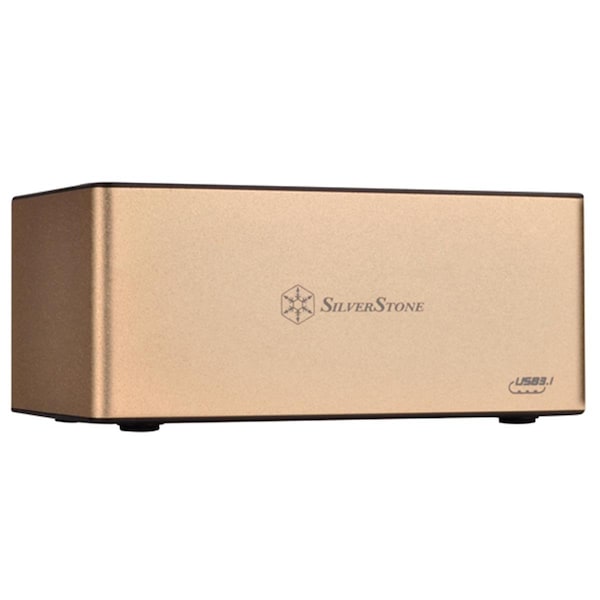 Silverstone 3.5 & 2.5 in. SATA SSD & HDD Docking Station with USB 3.1 SI476542 - main